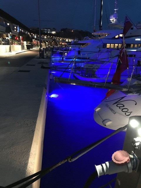 SeaNova Elite - Mounted Underwater LED Dock Light