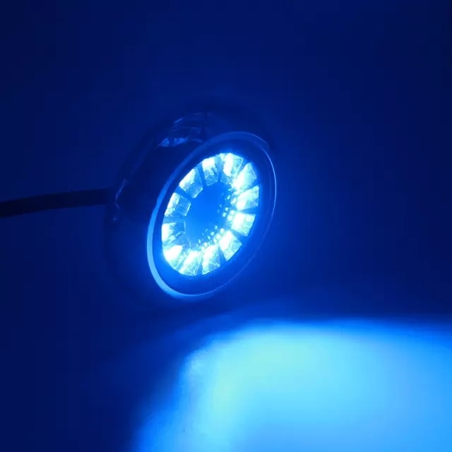 Halo Underwater LED Boat Transom Light Selectable Blue/White/Both