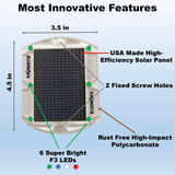 most innovative solar dock deck led lights